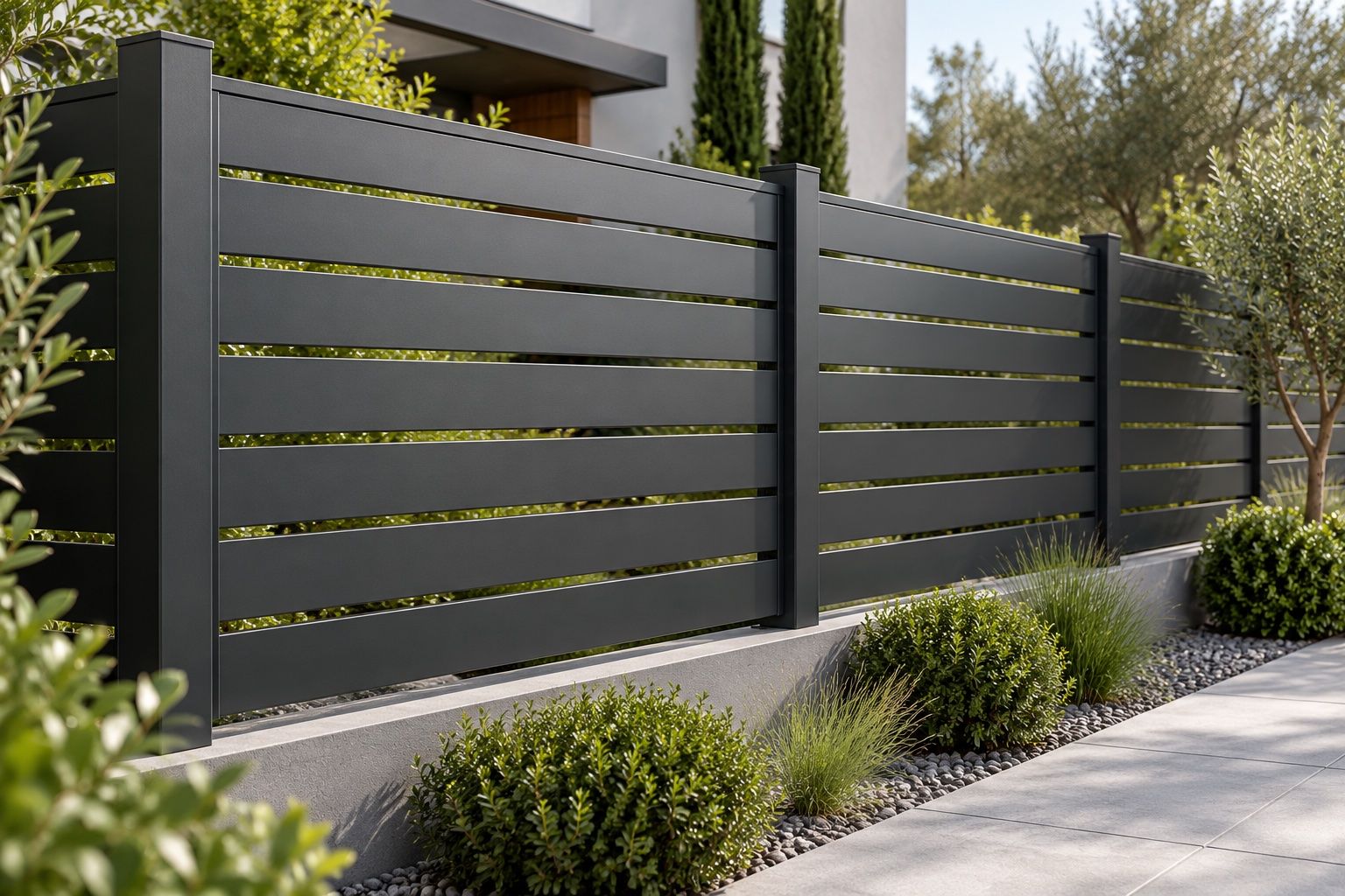 Porfence aluminum fence