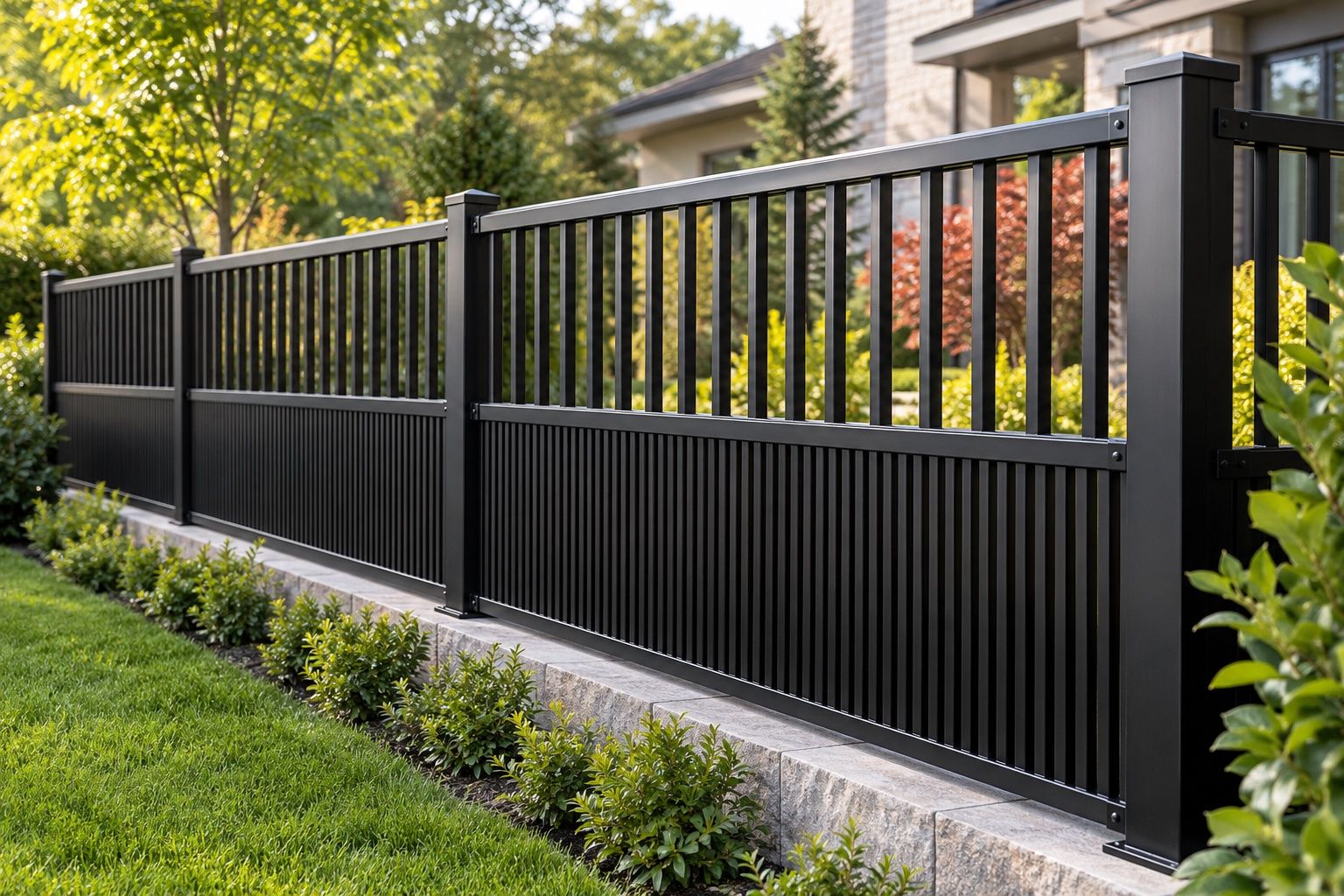 Puppy Picket Aluminum Fence
